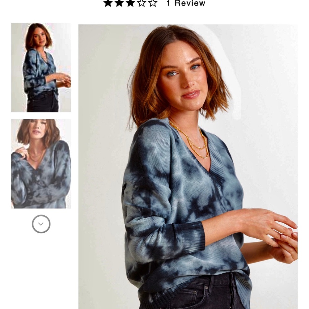 PEYTON JENSEN Finn V Neck Pullover